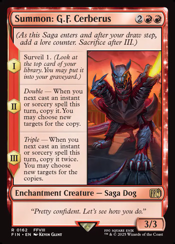 Summon: G.F. Cerberus