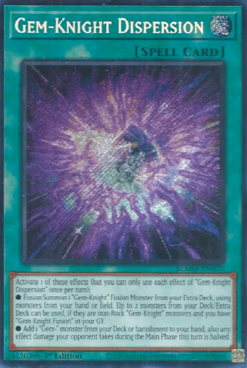 Gem-Knight Dispersion