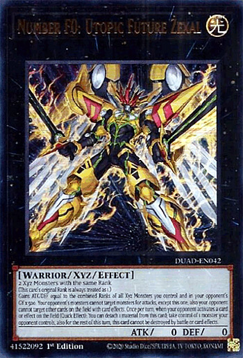 Number F0: Utopic Future Zexal