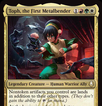 Toph, the First Metalbender – Avatar MTG Card of the Day Toph, the First Metalbender
