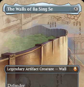 The Walls of Ba Sing Se – Avatar MTG Card of the Day The Walls of Ba Sing Se