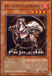 Yugioh Ultimate Rare Horus The Black Flame Dragon LV8 SOD=EN008